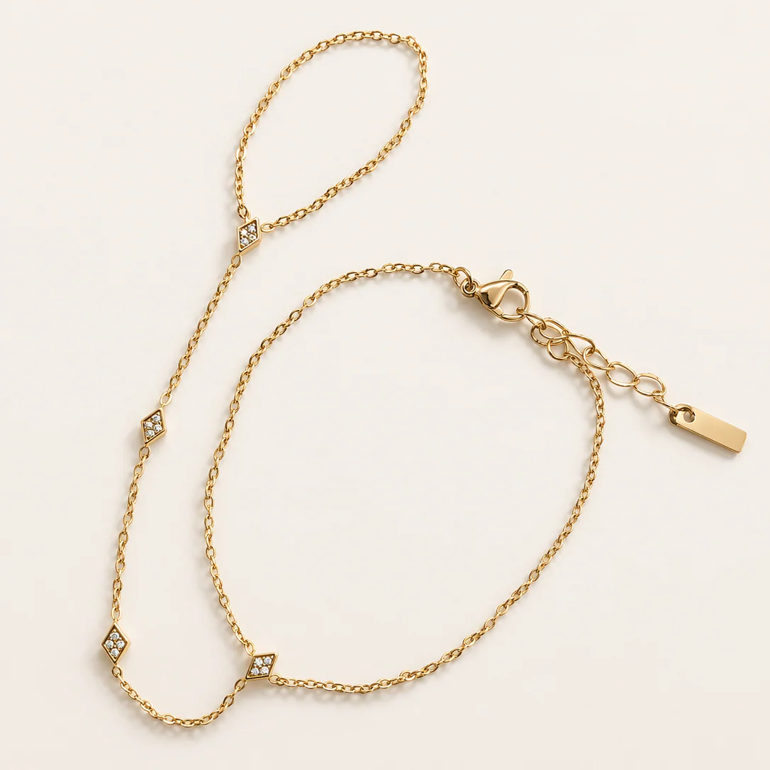 Virelle Crystal HandChain